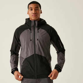 Convertible Sleeves ModularLayering Regatta Professional Mens 4Tex Stretch Waterproof Jacket