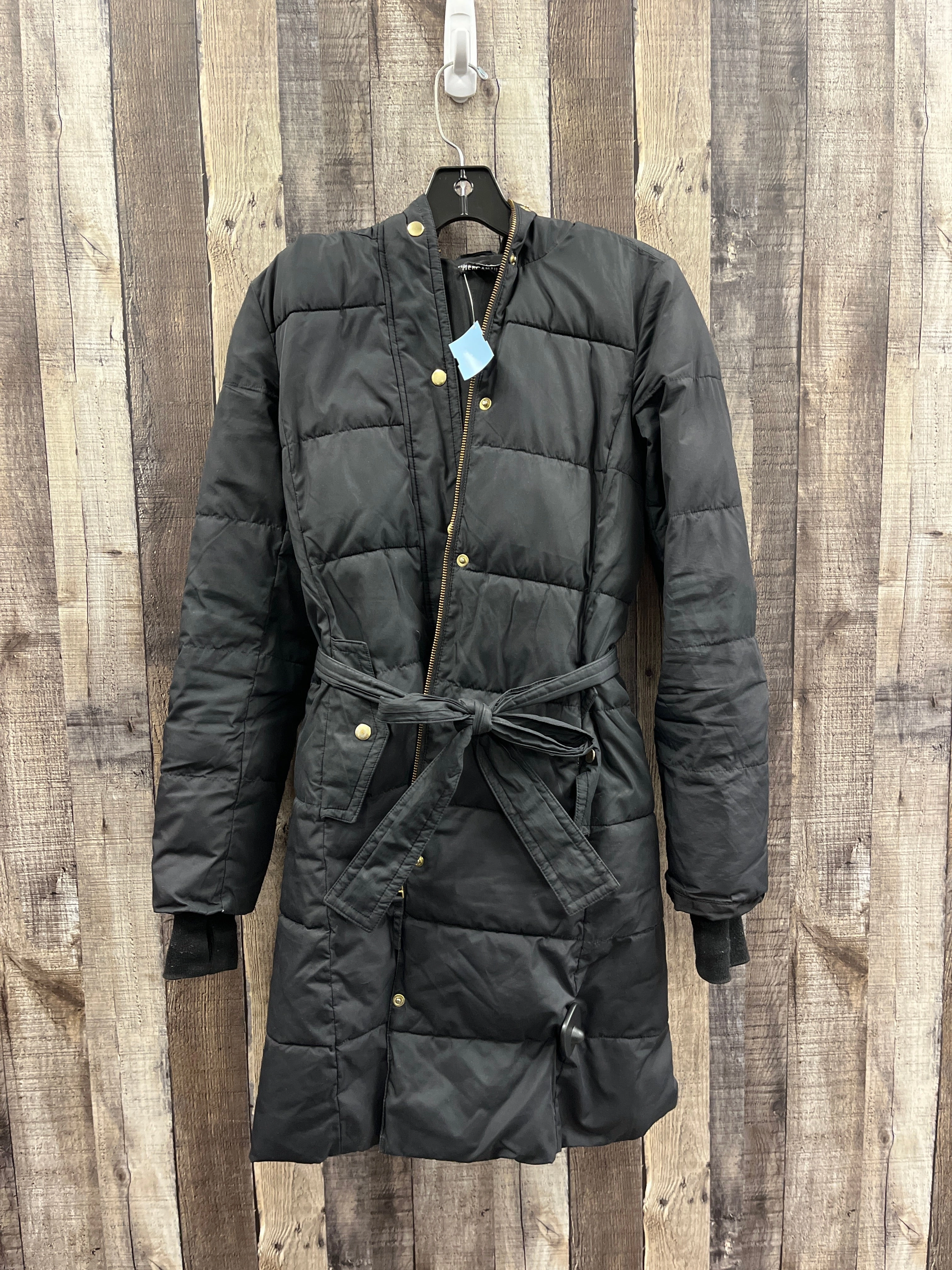 Coat Puffer & Quilted By J. Crew In Black, Size: Xxs Autumn Ready Ergonomic Articulation