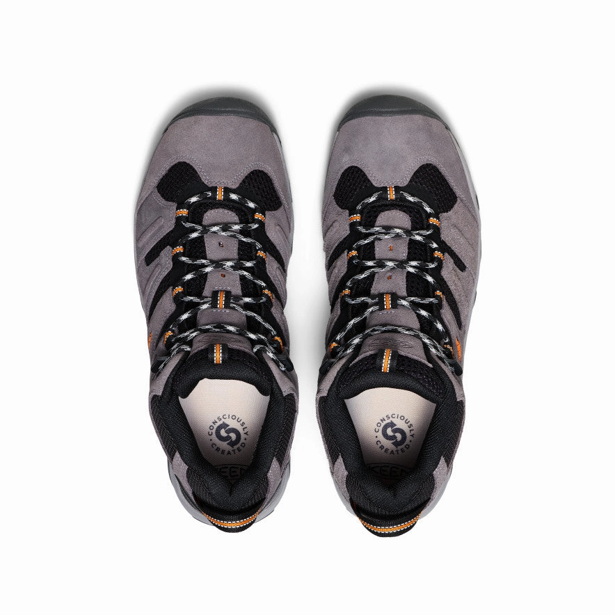 Padded Interior Backcountry Camper Thermal Core Rainy Day Commuter Men's Headout Waterproof Hiking Boot  |  Magnet/Orange Pepper