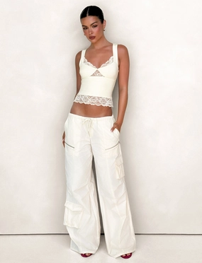 HERMIONE PANT - YELLOW : BUTTER : SOFT BUTTER Stylish Touch Lounge Base