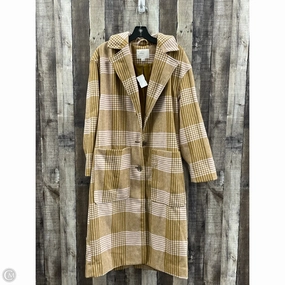 Windproof Insulated Coat Coat Other By A New Day In Plaid Pattern, Size: Xs