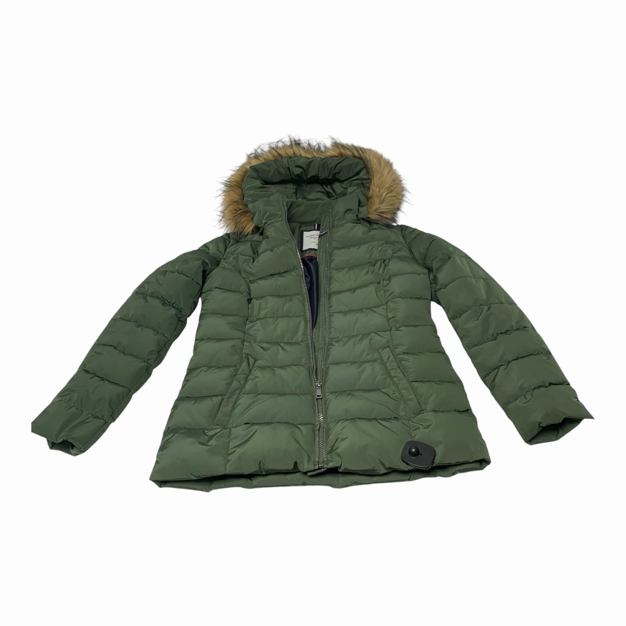 Coat Puffer & Quilted By Tommy Hilfiger In Green, Size: M High Performance Blend Mild Day Outfit