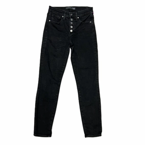 Black Denim Jeans Designer By Veronica Beard, Size: 2 Slim Smooth Easy Match