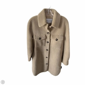 Coat Designer By Rebecca Minkoff In Tan, Size: M Snag Proof Surface