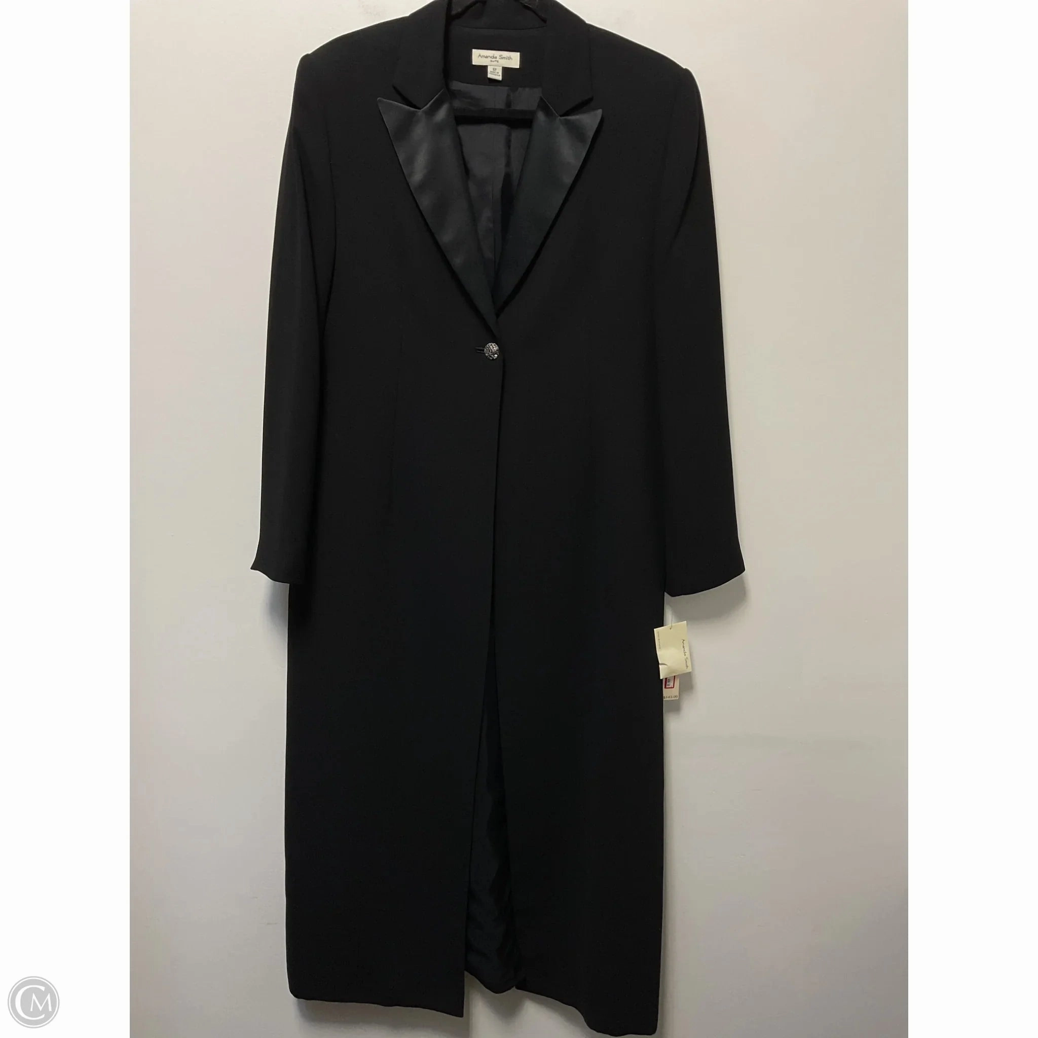 Coat Other By Amanda Smith In Black, Size: L Water Resistant