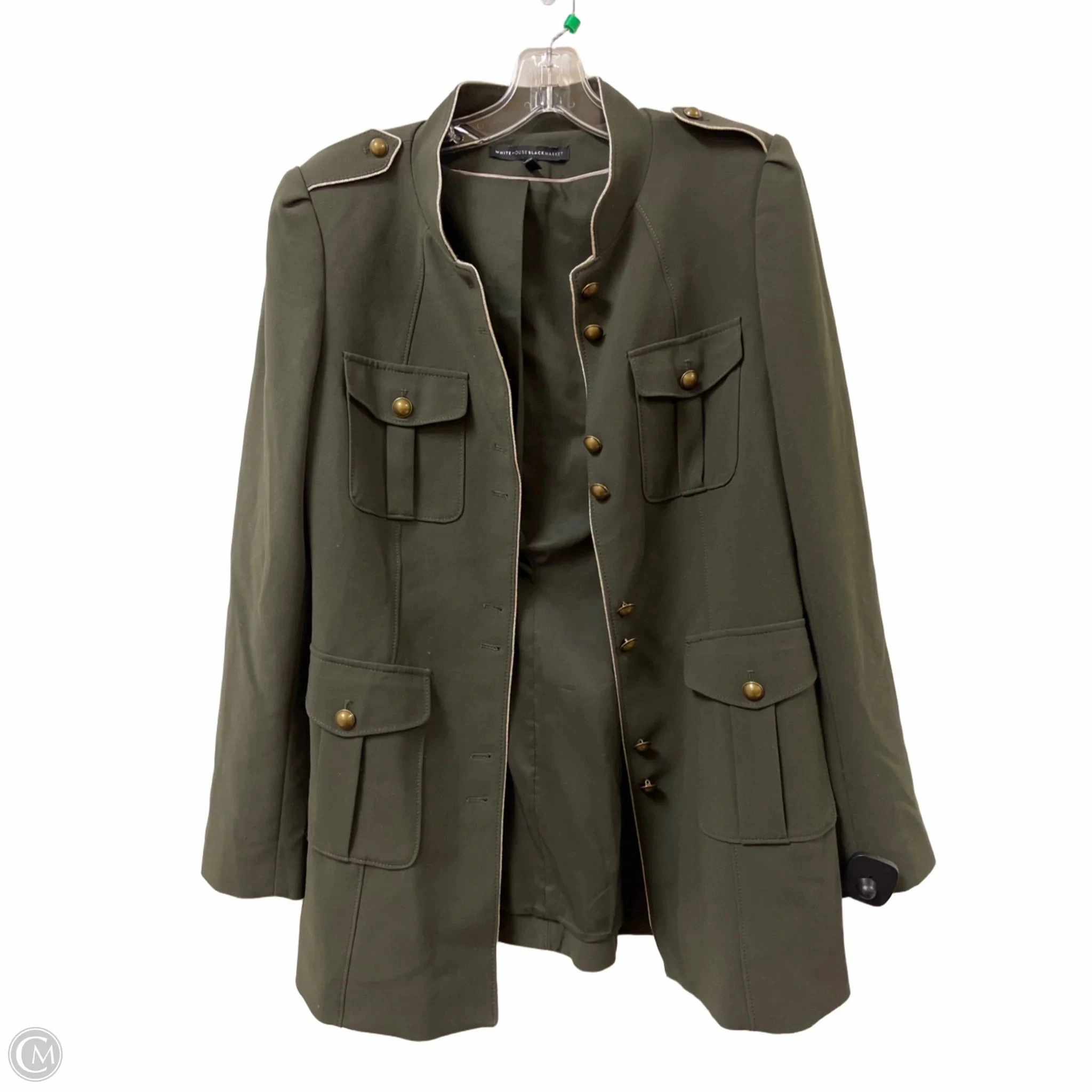 Coat Other By White House Black Market In Green, Size: M Travel Street Style