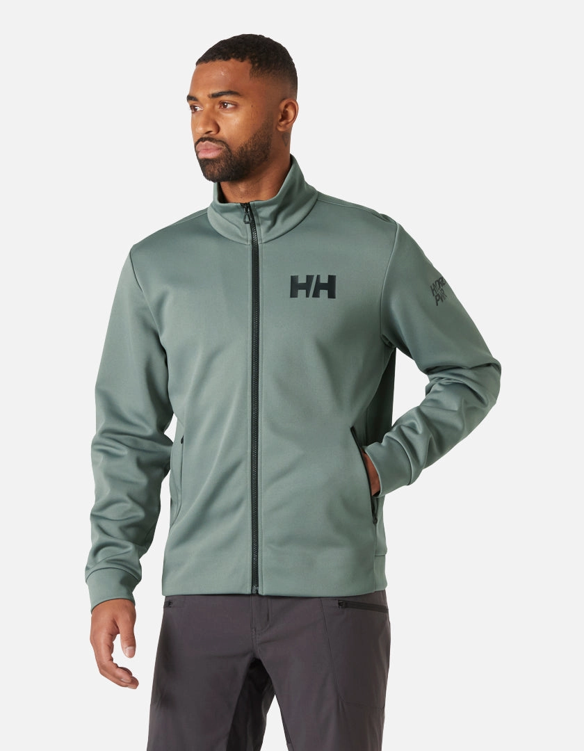 HP FLEECE JACKET 2.0, Grey Cactus Odor Resistant Coating Soft Touch Lining