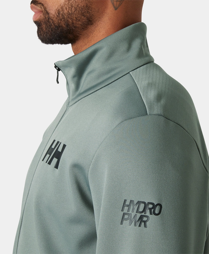 HP FLEECE JACKET 2.0, Grey Cactus Stretch Comfort Fit