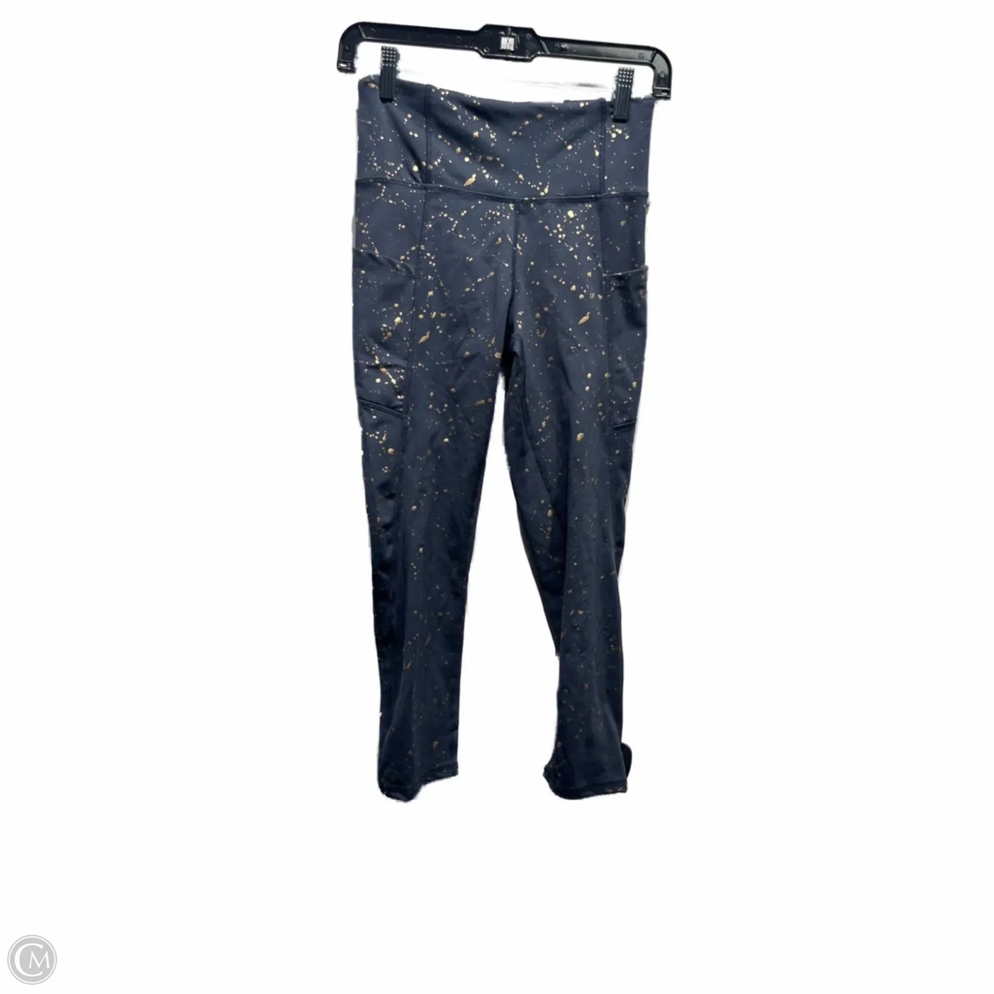 Pants Leggings By Jessica Simpson In Blue & Gold, Size: S Eco Shopper Evening Walk