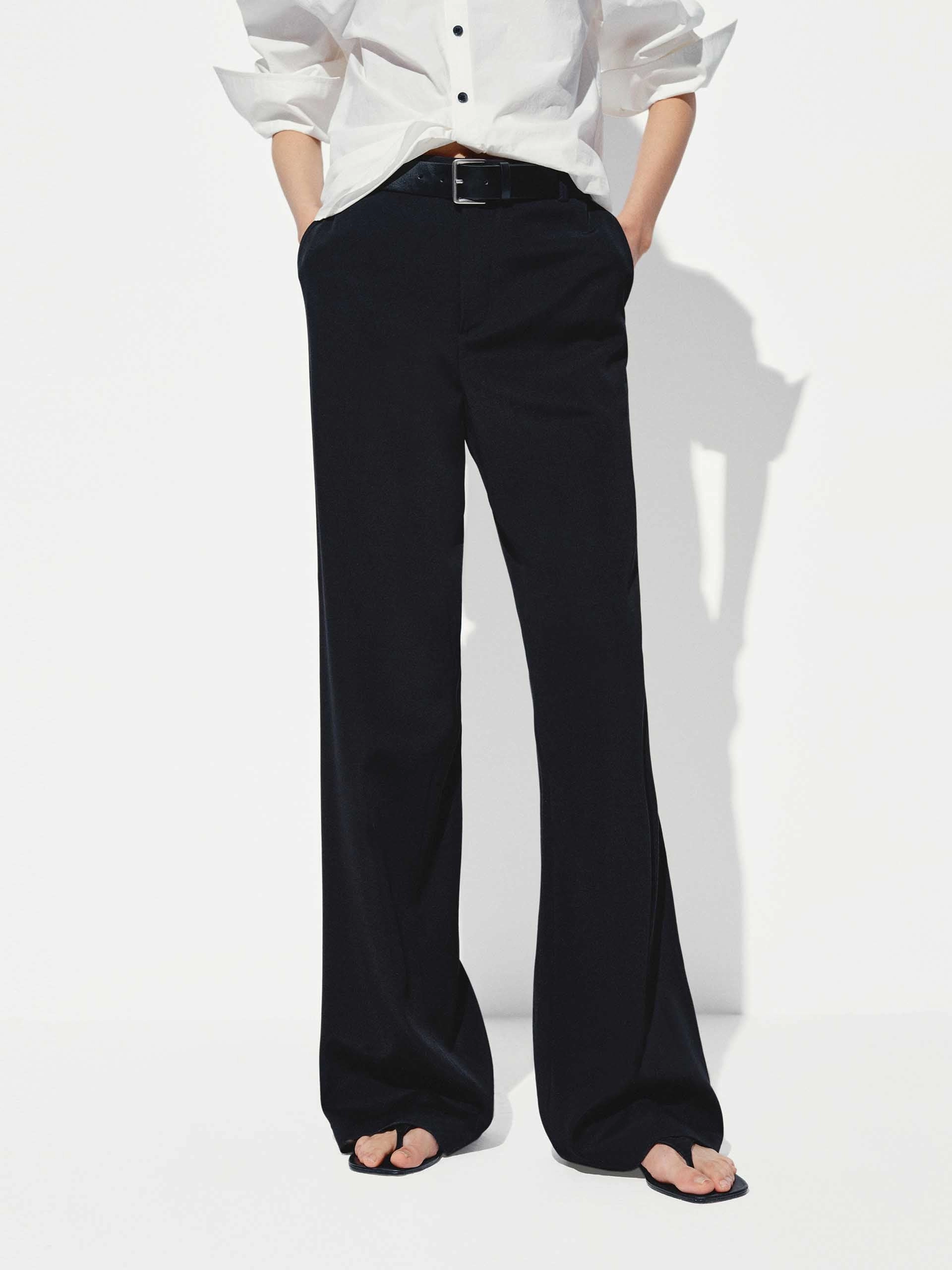 Body Aligned work mode High Waist Flared Pants
