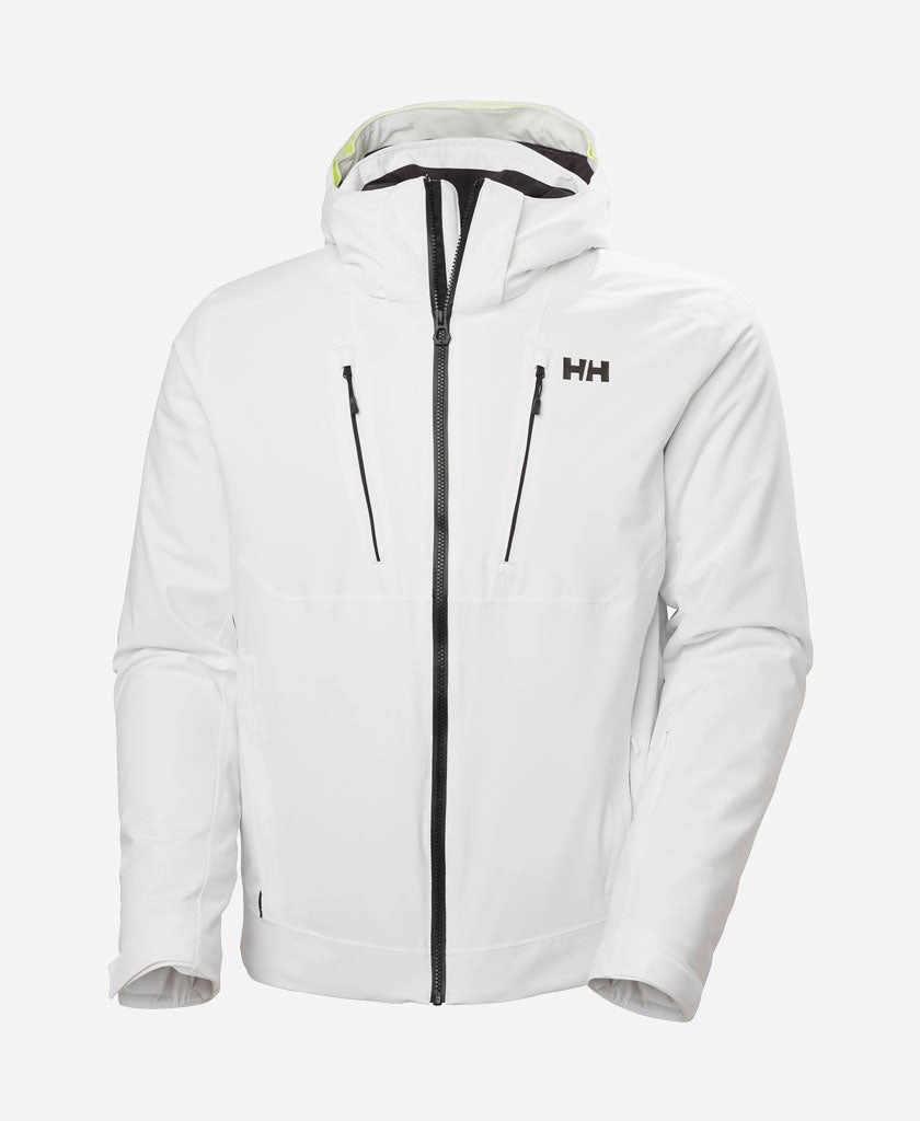 Flexible Material ALPHA 4.0 JACKET, White