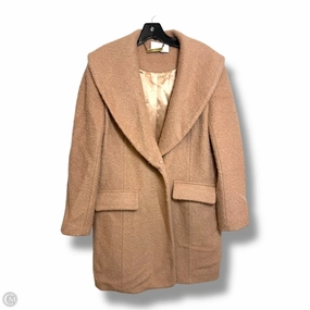 Coat Faux Fur & Sherpa By Iman Hsn In Tan, Size: S UV protection layer PFC Free Treatment