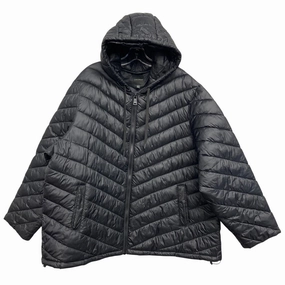 Coat Puffer & Quilted By Lane Bryant In Black, Size:3X Elasticized Edging