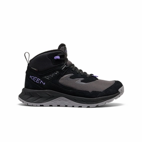 Padded Interior Outdoor Explorer Women's Hightrail Polar Hiking Boot  |  Black/Aster Purple