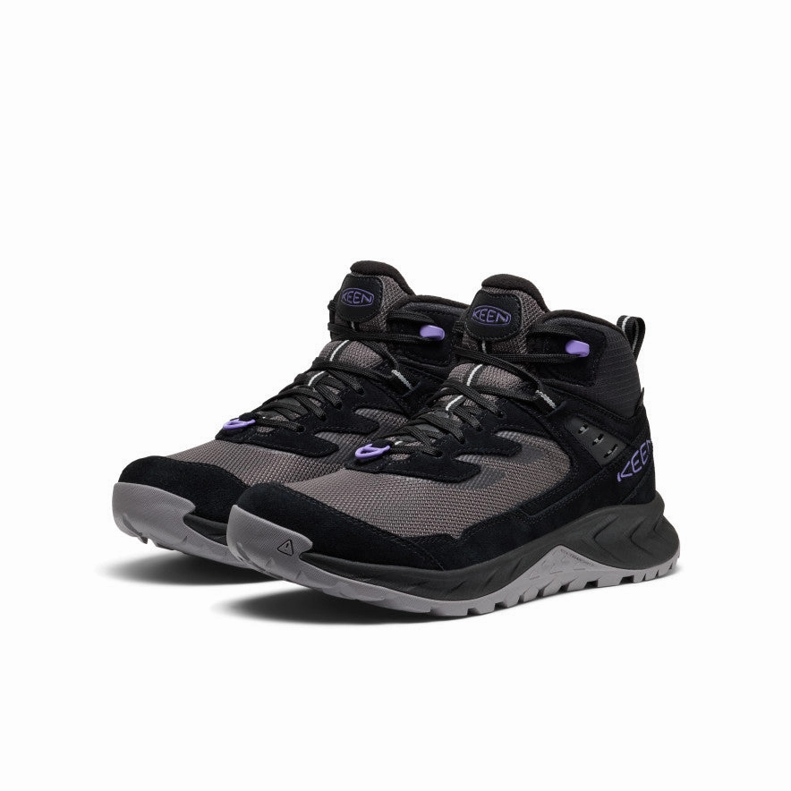 Women's Hightrail Polar Hiking Boot  |  Black/Aster Purple Shock   Absorbing Padded Interior Hiking Trails