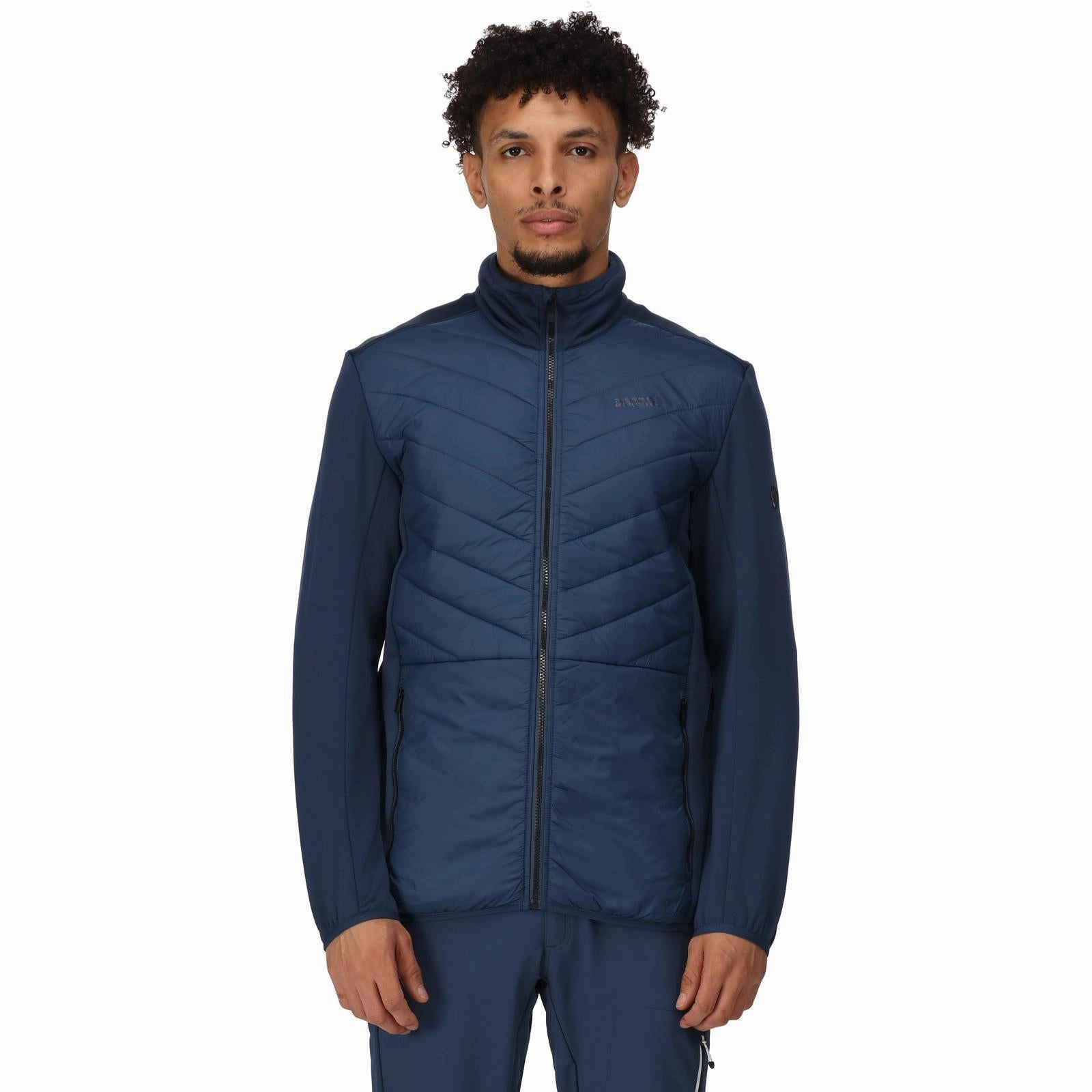 Regatta Mens Clumber III Hybrid Stretch Jacket Wrinkle Free Fabric