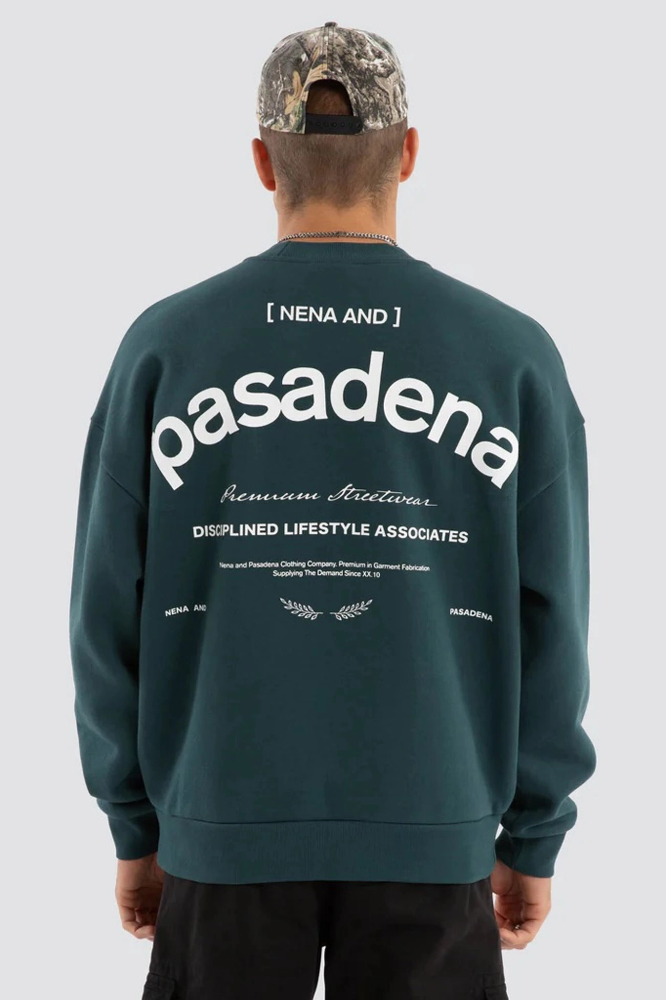 HighNeckDesign Minimalist Aesthetic Lectern Box Fit Sweater Sea Moss