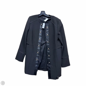 Coat Peacoat By White House Black Market In Black, Size: L Adjustable Fit Design Ergonomic Tailoring