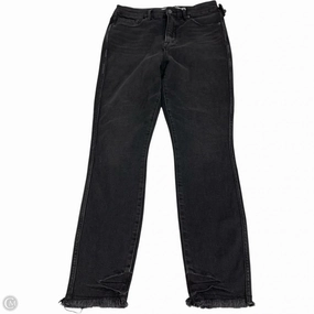Modern Shopping Day Jeans Designer By Good American In Black Denim, Size: 10