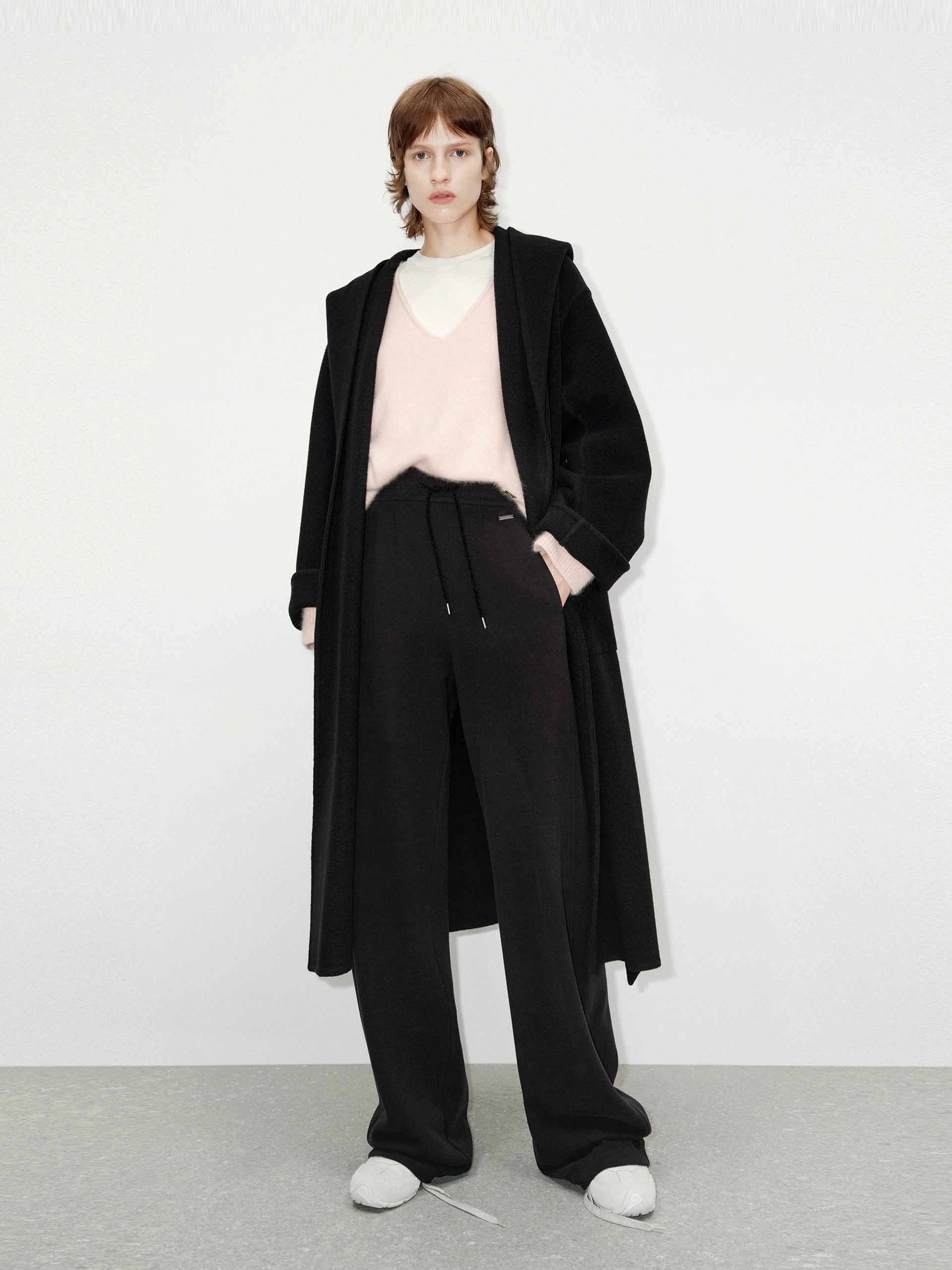 Include Belt Merino Wool Coat Fashion Forward DurableOuterShell