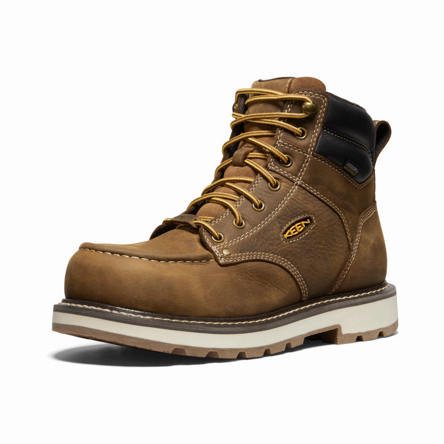 Work Easy Layer Men's Cincinnati 6" Waterproof 90?? Heel Boot (Carbon Toe)  |  Belgian/Sandshell