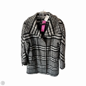 Coat Peacoat By Ellen Tracy In Black & White, Size: S Weekend Outing Wear