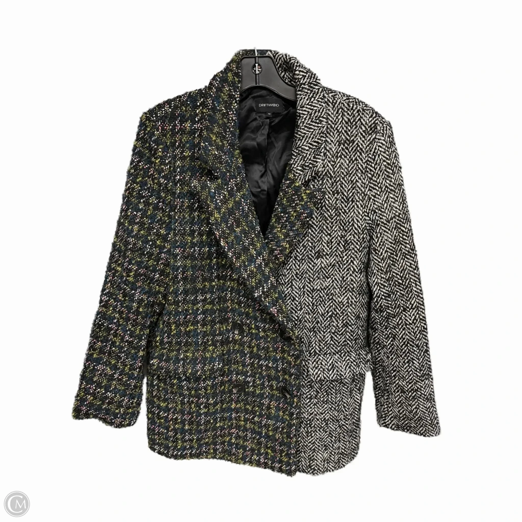 Coat Peacoat By Driftwood In Multi-colored, Size: M AbrasionResistant