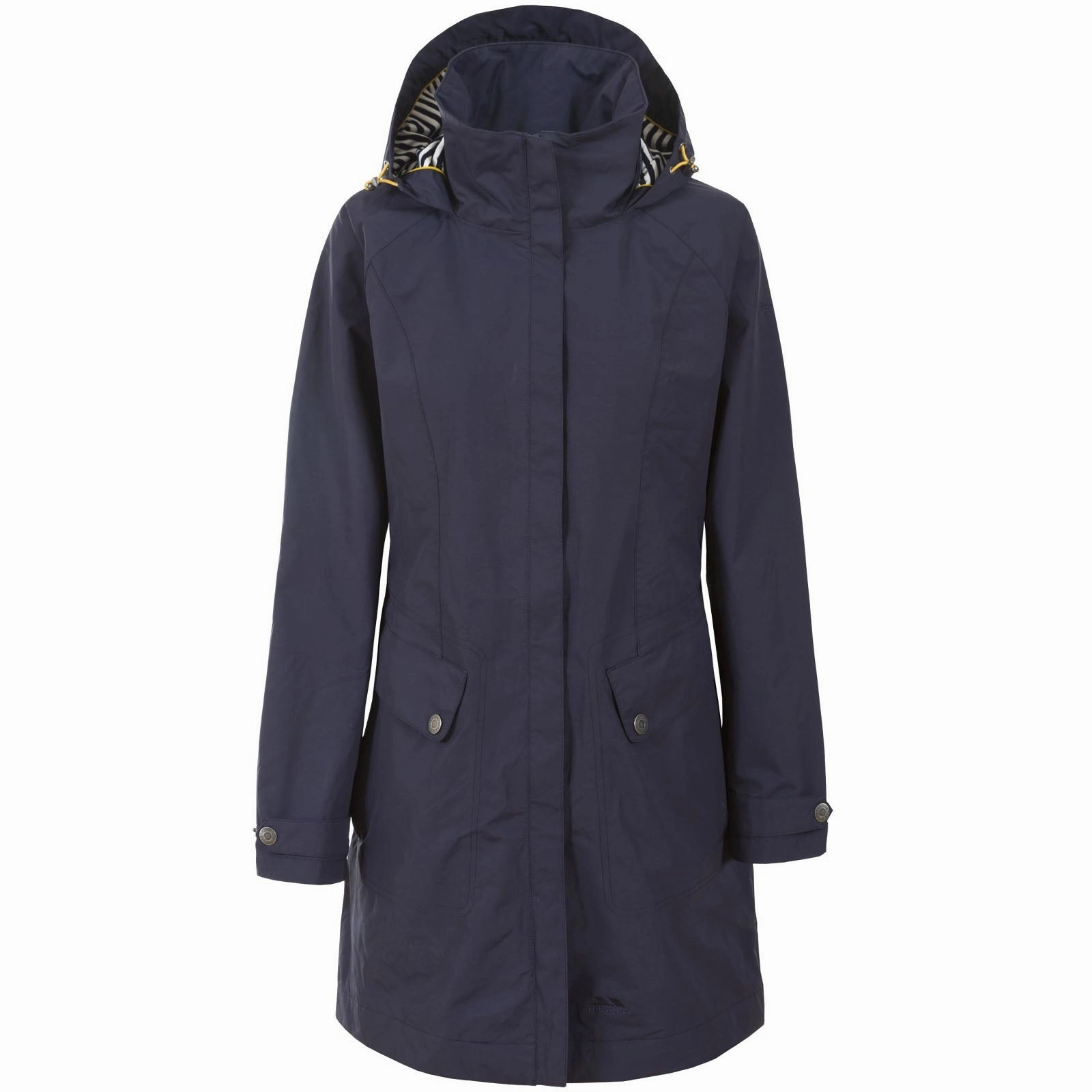 Articulated Elbows Trespass Womens Rainy Day Waterproof Long Jacket