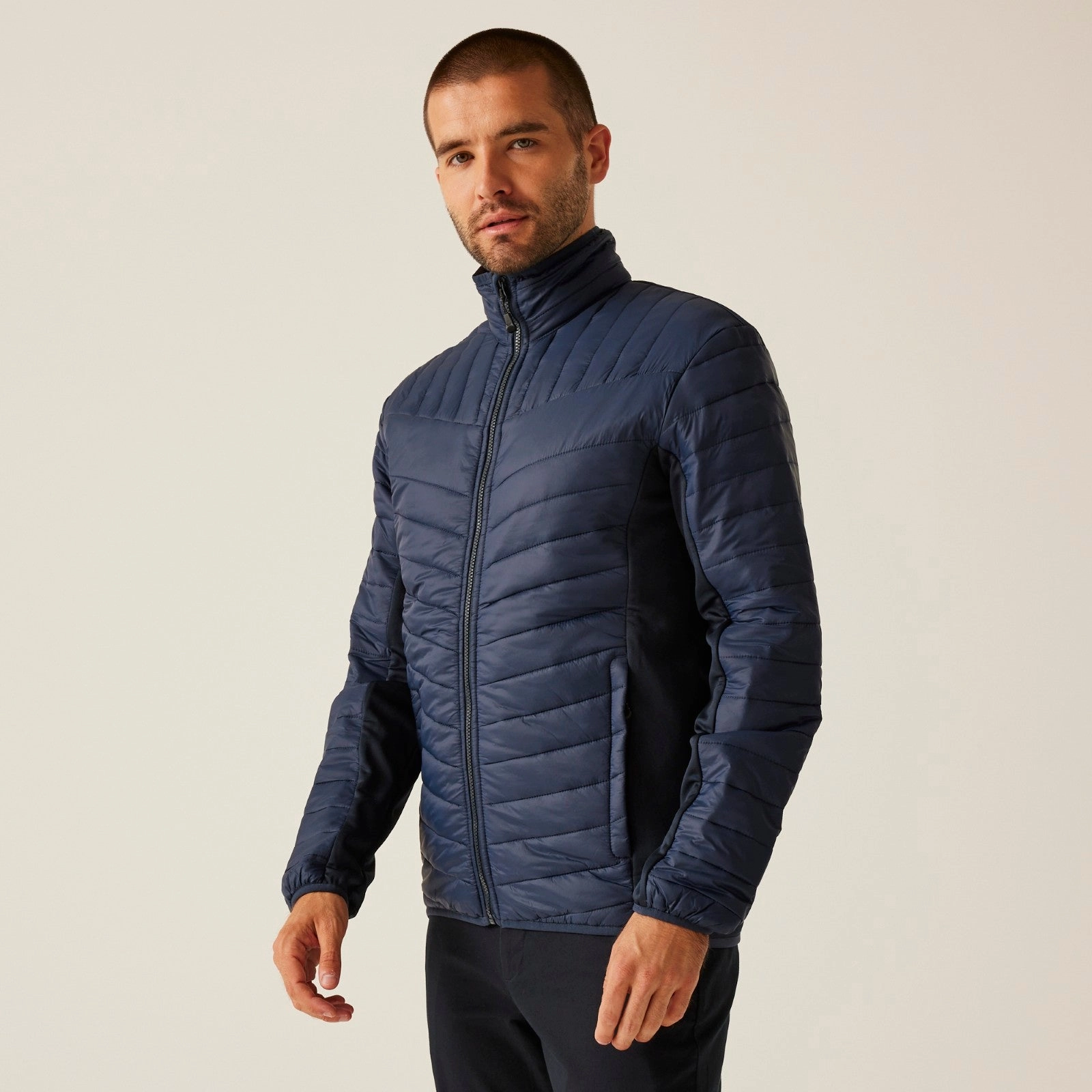 Regatta Professional Mens Tourer Hybrid Padded Jacket Comfy Fit