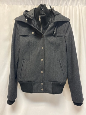 Flexible Side Gussets Coat Other By New York And Co In Grey, Size: S