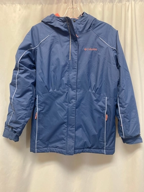 Coat Parka By Columbia In Blue, Size: L Odor control Ripstop Fabric Technology