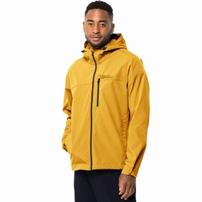 Jack Wolfskin Mens Desert Wind Walking Jacket HybridLayerCompatibility