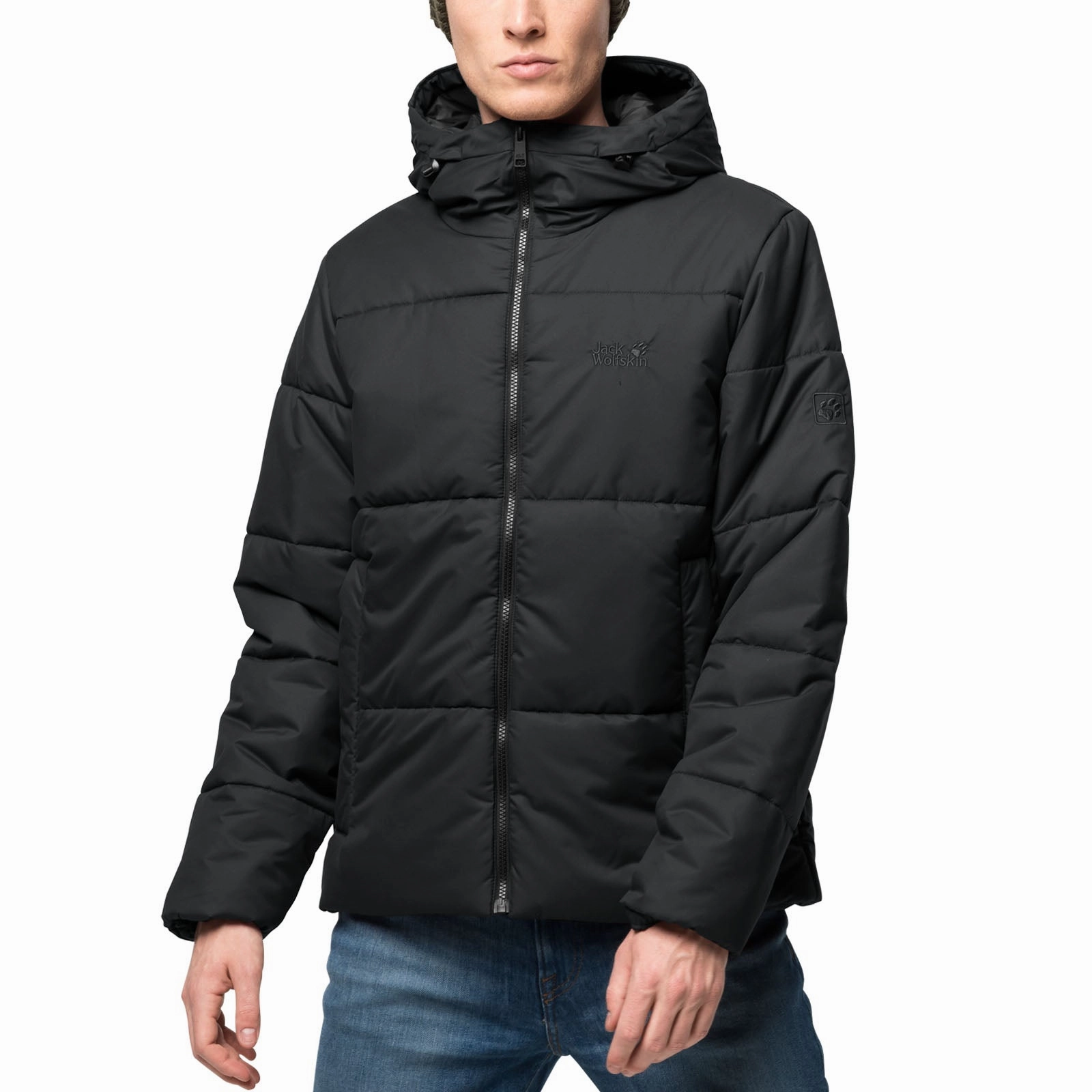 Travel Wardrobe Jack Wolfskin Mens Kyoto XT Windproof Water Repellent Jacket - Black