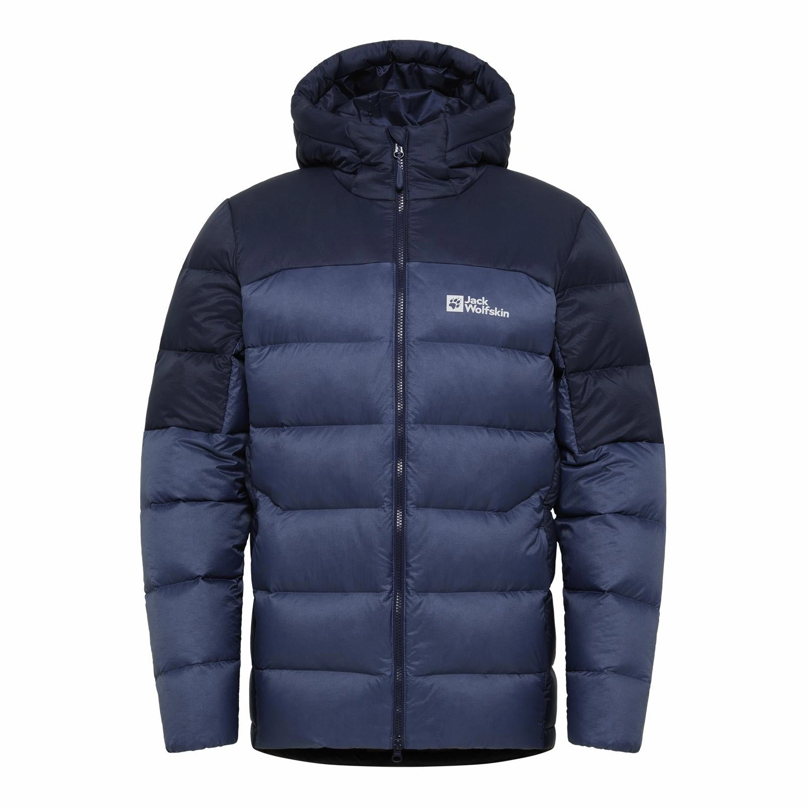 Statement Outerwear Jack Wolfskin Mens Nebelhorn Padded Down Hooded Jacket