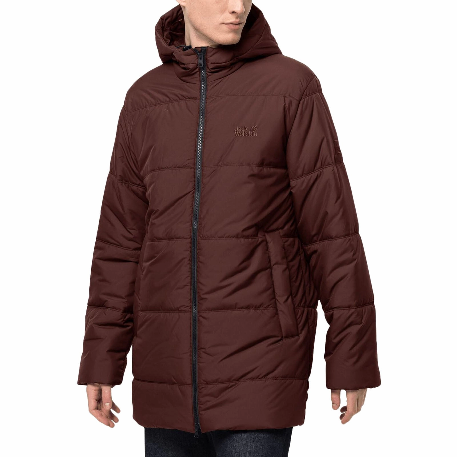 Jack Wolfskin Mens North York Windproof Insulated Jacket Snow Block City Ready