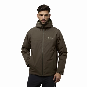 Jack Wolfskin Mens Wisper Waterproof Hooded Jacket Mid Season Wear