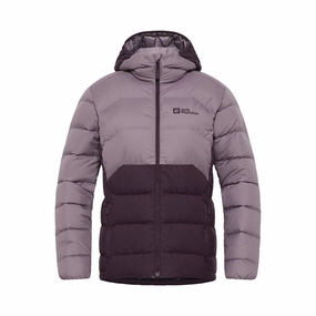 Jack Wolfskin Womens Ather Hooded Packable Padded Jacket Reinforced Seam Durability