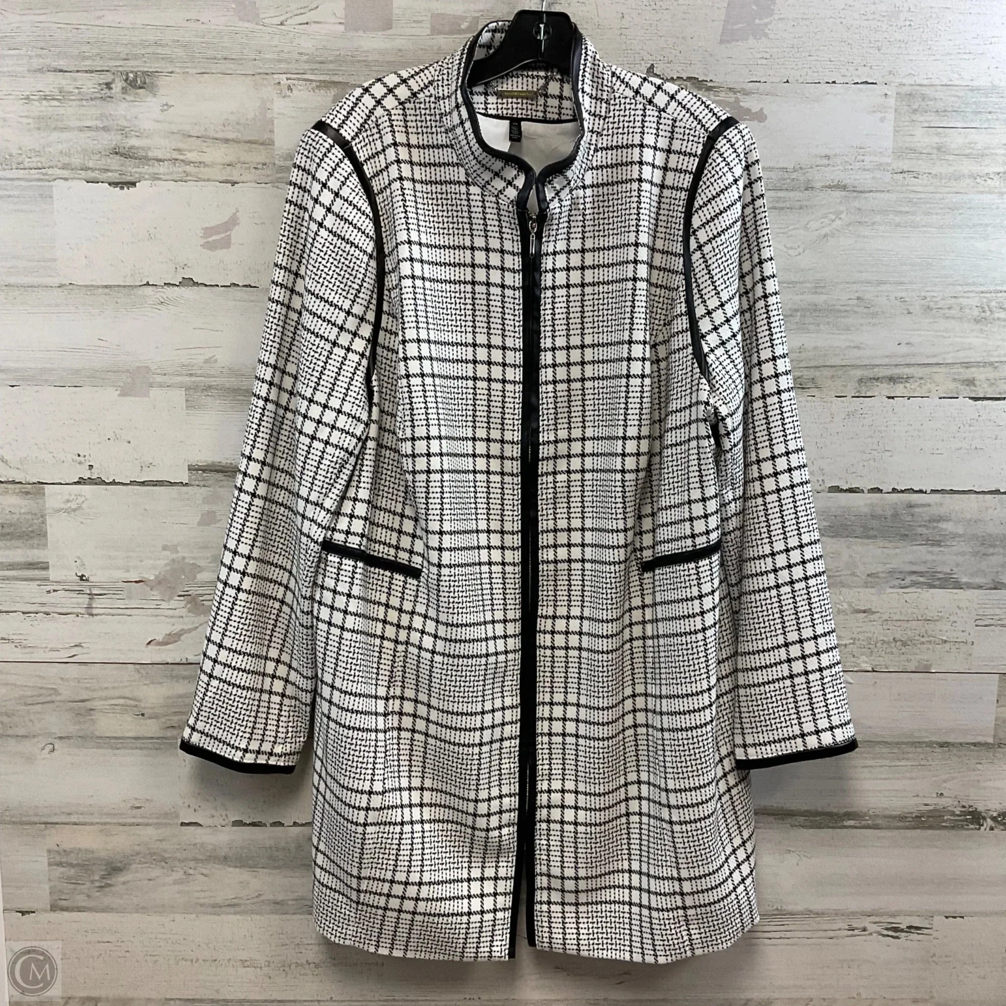 Jacket Other By White House Black Market In Black & White, Size: 2x NonChafing Seam Placement