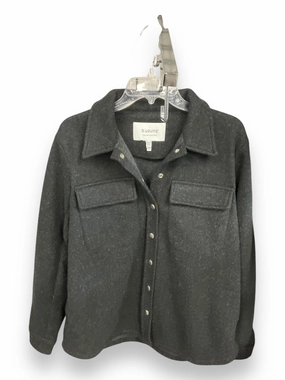 Jacket Shirt By Clothes Mentor In Black, Size: 10 Everyday Urban Style