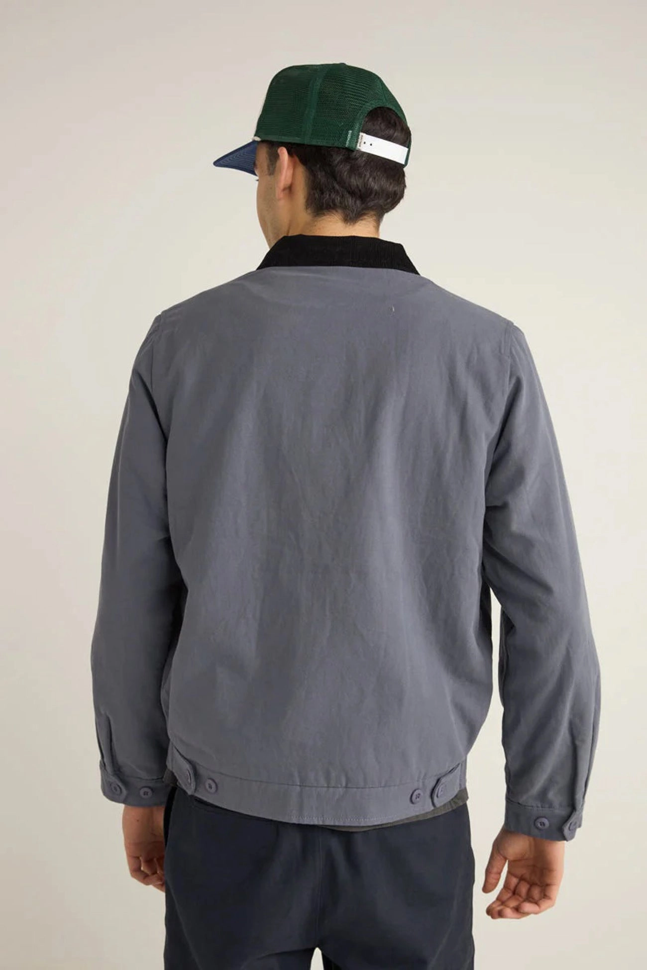 James Jacket Slate Eco Friendly Material