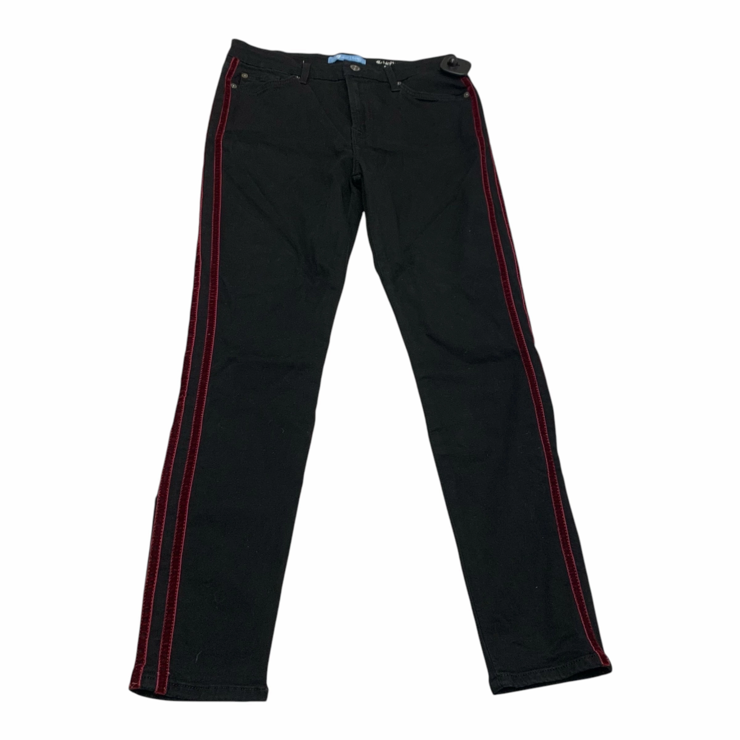 Sunny Vibes Teen Outfit Summer Vibes Jeans Designer By 7 For All Mankind In Black Denim, Size: 8