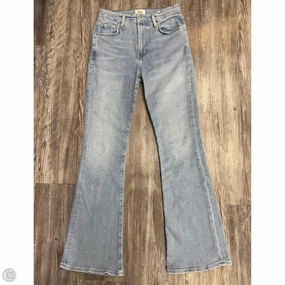 Travel Outfit Student Outfit Lightweight Weekend Warrior Elegant Jeans Designer By Citizens Of Humanity In Blue Denim, Size: 0