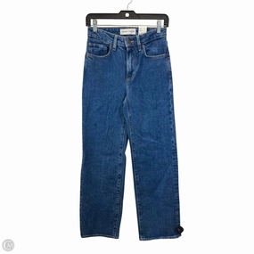 Jeans Designer By Denim Forum In Blue Denim, Size: 2 Natural Style Colorfast Dyeing Method