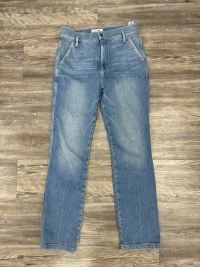 Breathable Lining System Jeans Designer By Frame In Blue Denim, Size: 4