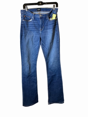 Jeans Designer By Hudson In Blue Denim, Size: 8 Neutral Fit Piece Weekend Style Modern