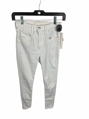 Jeans Designer By Joes Jeans In White Denim, Size: Xs Fit Anytime