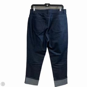 Utility Basic Jeans Designer By Lafayette 148 In Blue Denim, Size: 12