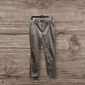 Jeans Designer By Lafayette 148 In Grey, Size: 12 Neutral Loose