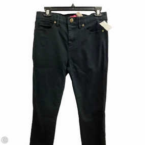 Stretch Unisex Wear Classic Wear Relax Mode Jeans Designer By Lilly Pulitzer In Black Denim, Size: 8