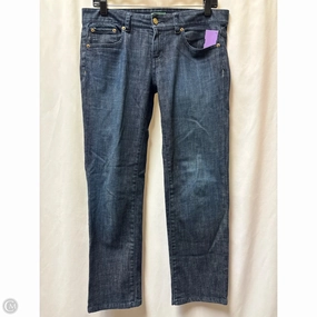 Timeless Wear Functional Fit Jeans Designer By Lilly Pulitzer In Blue Denim, Size: 4